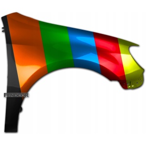 Høyre skjerm VOLVO V50 31278845 med lakkering