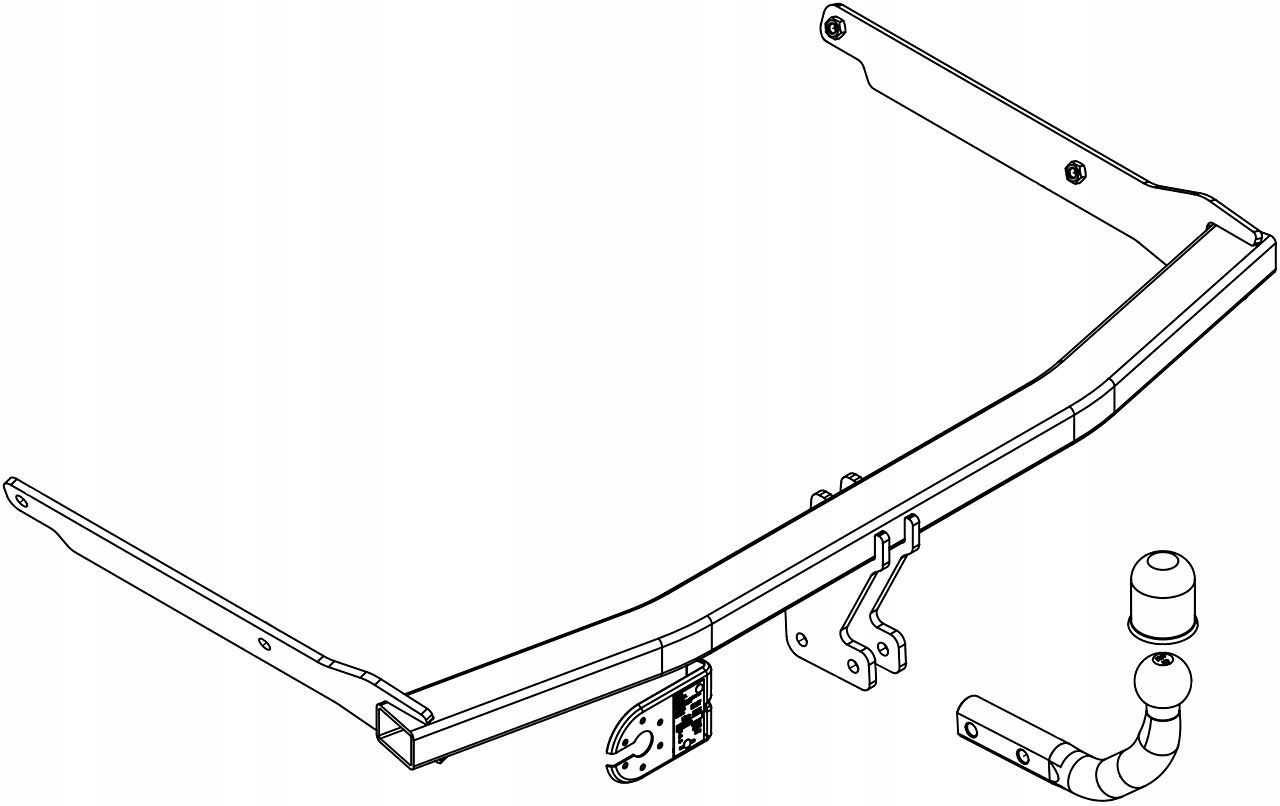 Tilhengerfeste 13 pin Ford C-MAX 2003–2010 - Bilde 2