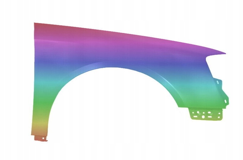 HØYRE Skjerm med lakkering VW Passat 3C0821022