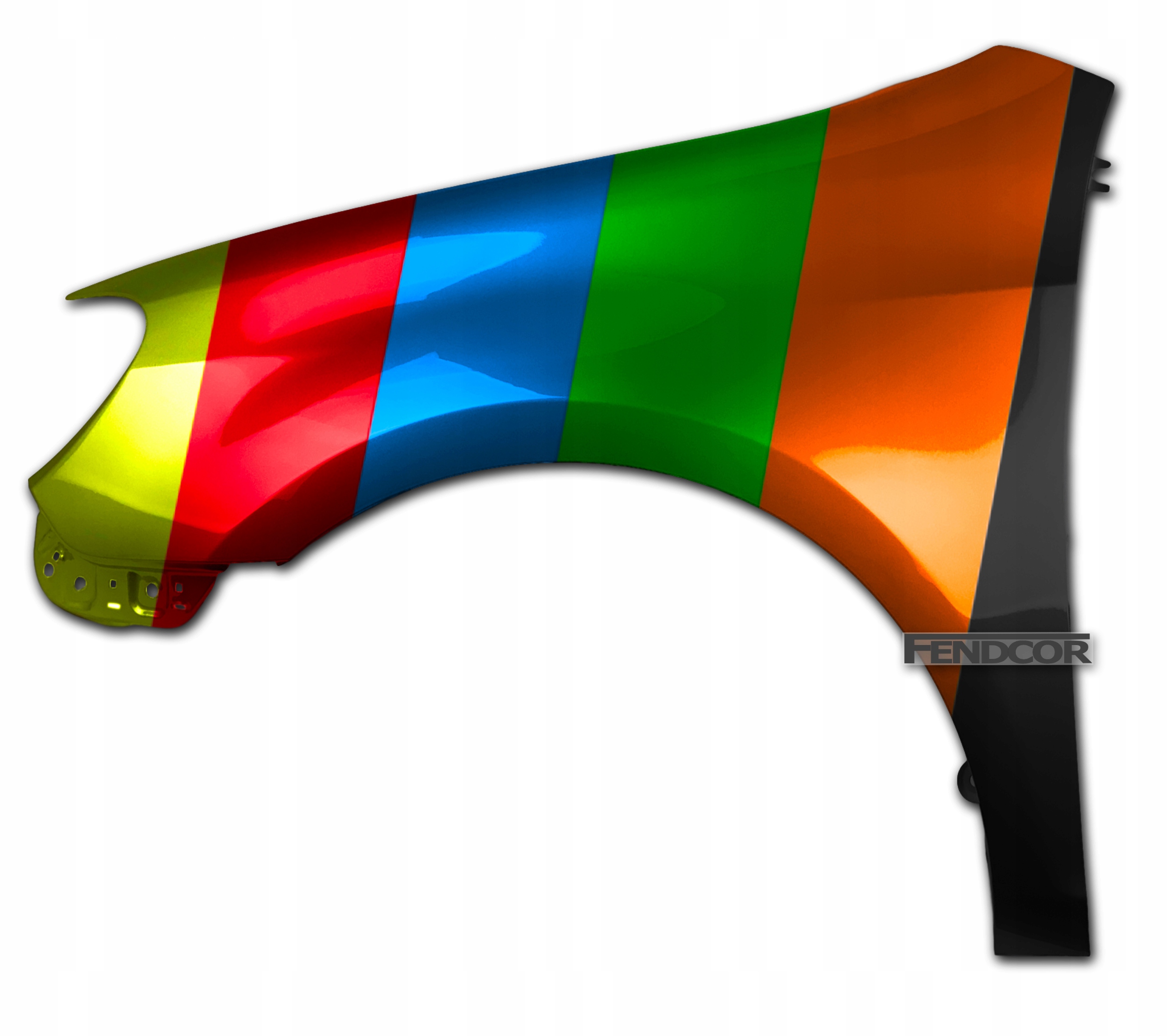 Venstre framskjerm til Toyota Corolla 5381202190 med lakkering