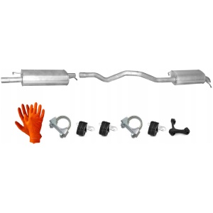 Mellom- og bakre lyddemper til VW Transporter 7H0253609AC