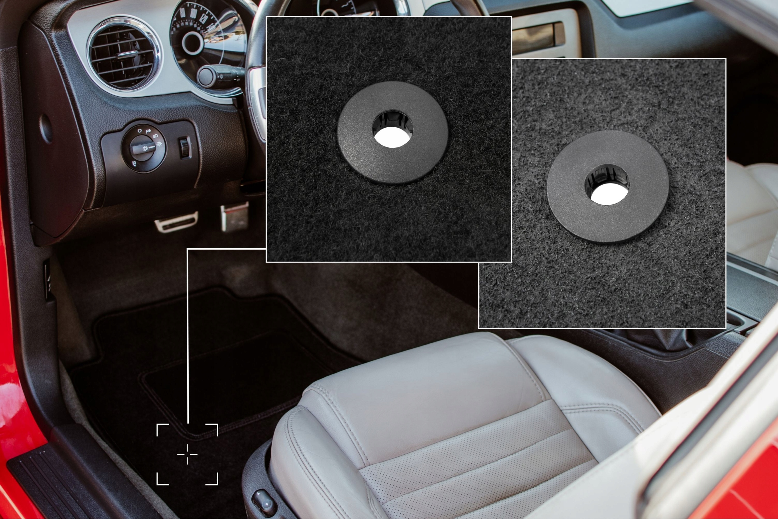 Velourgulvmatter Volvo V50 - Bilde 4