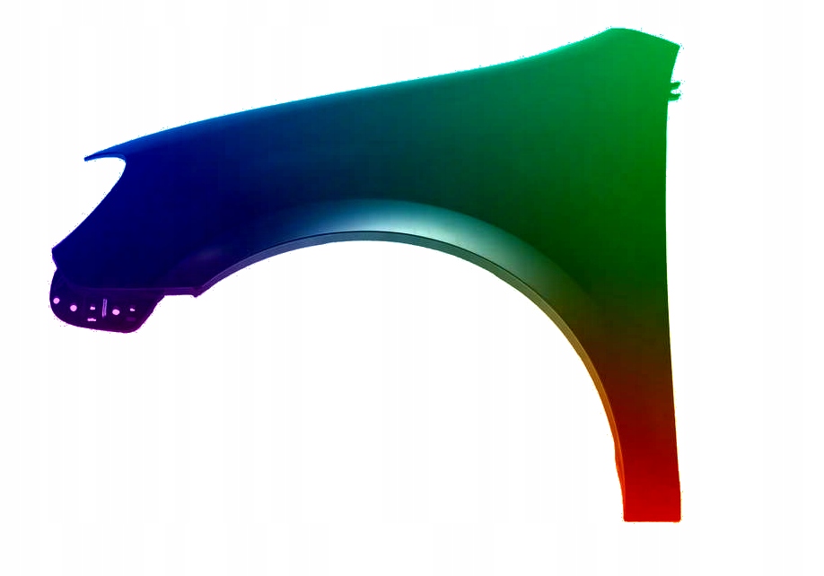 Høyre skjerm til VW Golf 5K6821022B med lakkering