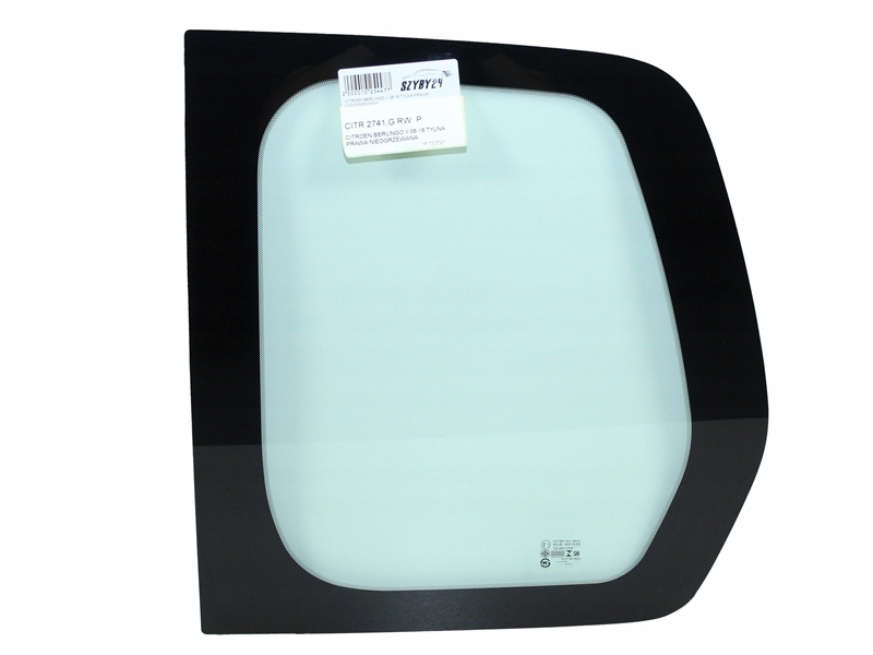 Ny høyre bakrute bakdør Peugeot Partner II 8744FE