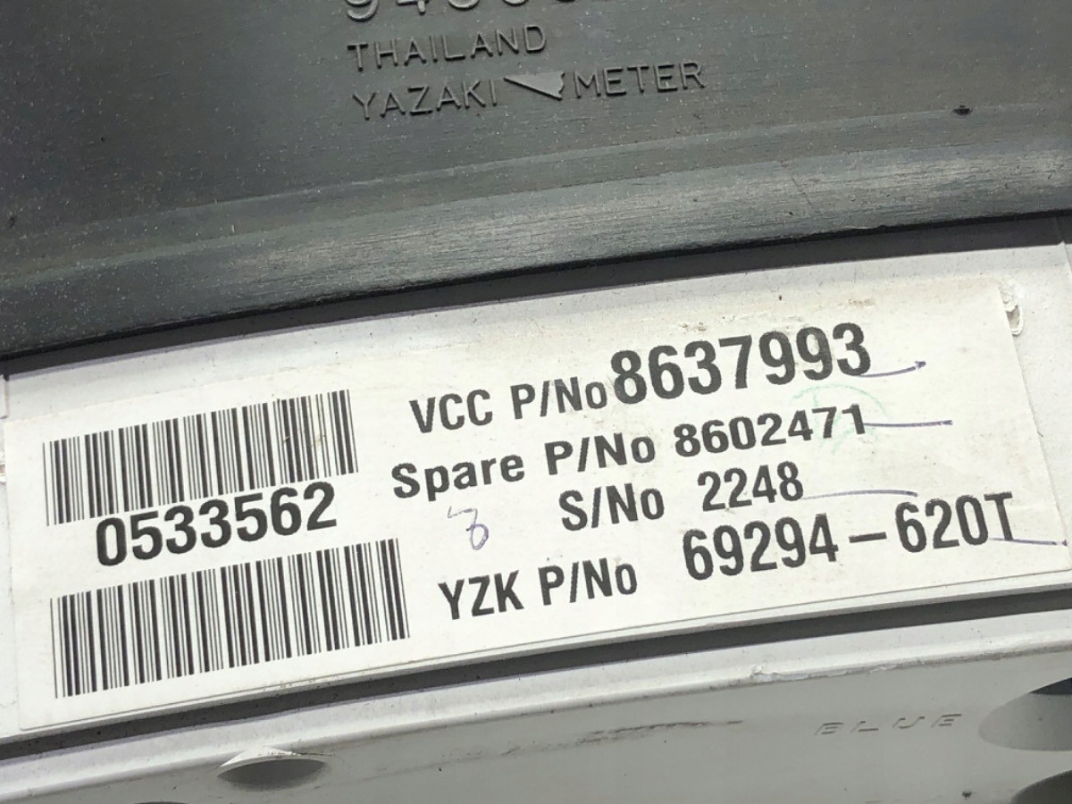 Instrumentcluster/Speedometer Volvo S60 I (2000–2010) 8637993 18032721838 gallery 6