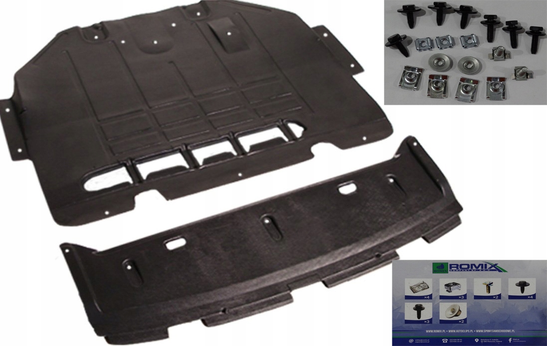 Motorbeskyttelse/underdeksel + støtfangerdeksel og klipssett (gratis) – Peugeot 307 2001–2011 7013Z7 7200786138 gallery 2