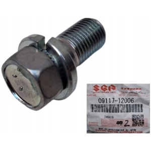 Bremsekaliperbolt 12x27 Suzuki 09117-12006 (original) 18266322033 main