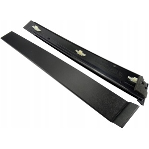 Deksel/list til B-stolpe høyre bak – Ford Fiesta MK6 2002–2008 (5-dørs), svart 1473675 7079468645 main