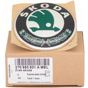 Skoda Superb 2 emblem foran og bak OE 3T0853621A