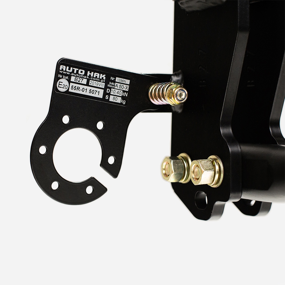 Tilhengerfeste Mitsubishi Colt Hatchback 5D 2004-2012 AutoHak Z-33 + 13-pin TESAT + 13/7 adapter COLT0412 10504950871 gallery 5