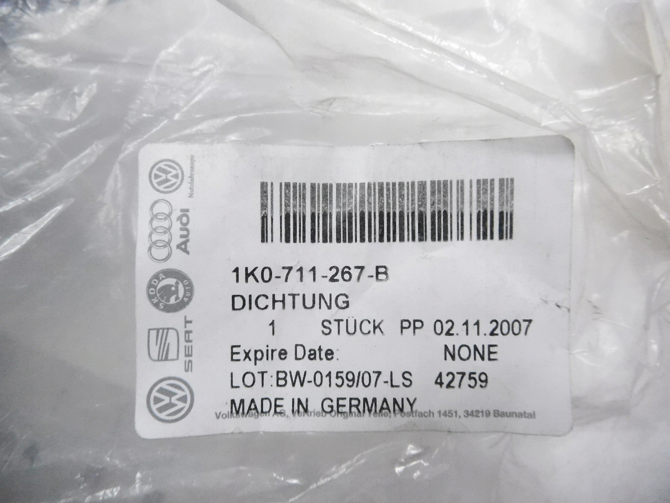 Tetning girspak Audi Q3 2017– OE 1K0711267B 13170785763 gallery 5