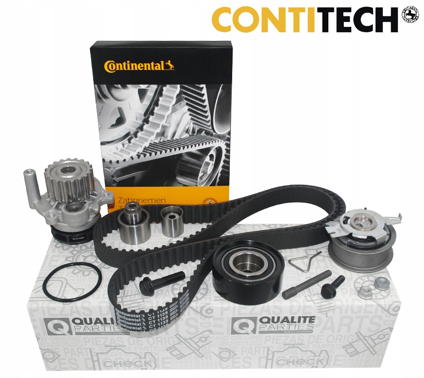 Registerreimsett med vannpumpe ContiTech 1.6 TDI / 2.0 TDI (CT1139WP6) 03L198119F 13881539233 gallery 2