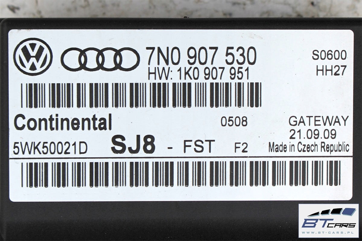 Gateway styreenhet/modul 7N0907530 (erstatter: 7N0907530C, 7N0907530H) 17431866466 gallery 8
