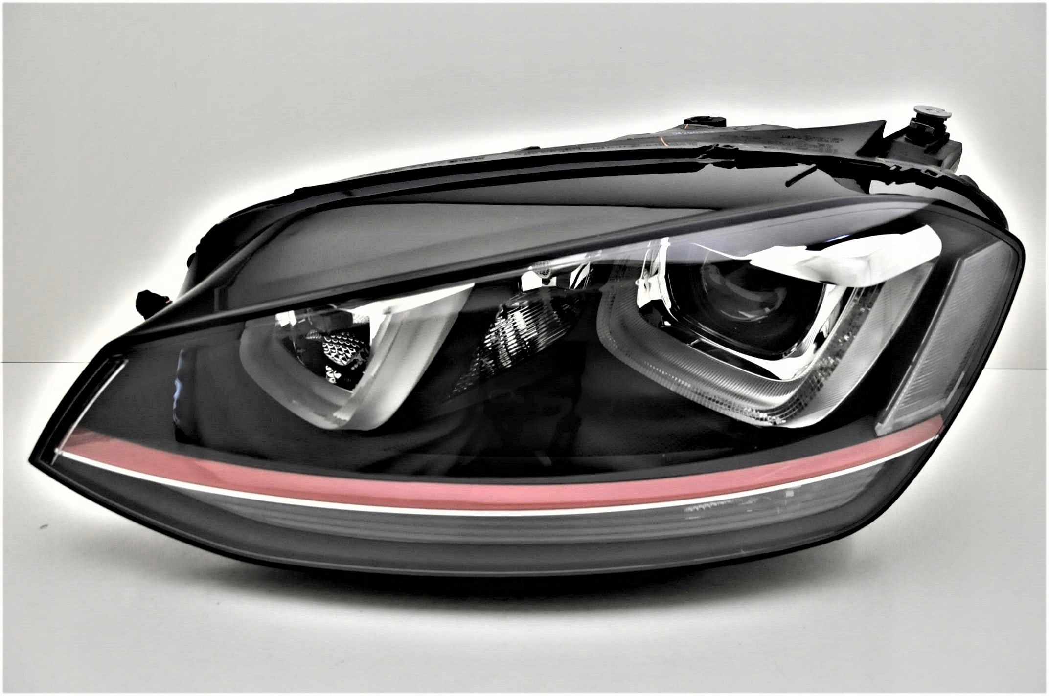 Frontlykt venstre Bi-Xenon svingbar LED DRL VW Golf VII GTI 2013–2016 DEPO 5G1941753 17858251541 gallery 2