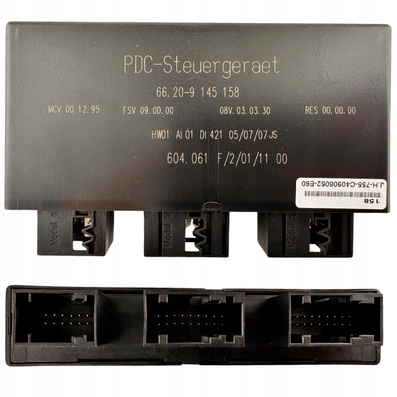 PDC parkeringssensor styremodul HIGH BMW E60/E61/E63/E64/E65/E66/E70/E71 OEM 66209145158 18174433312 gallery 4