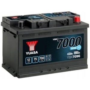 Yuasa YBX7096 EFB Start-Stop 12V 75Ah 700A (EN) P+ B13 2441000Q4J 15054659910 main