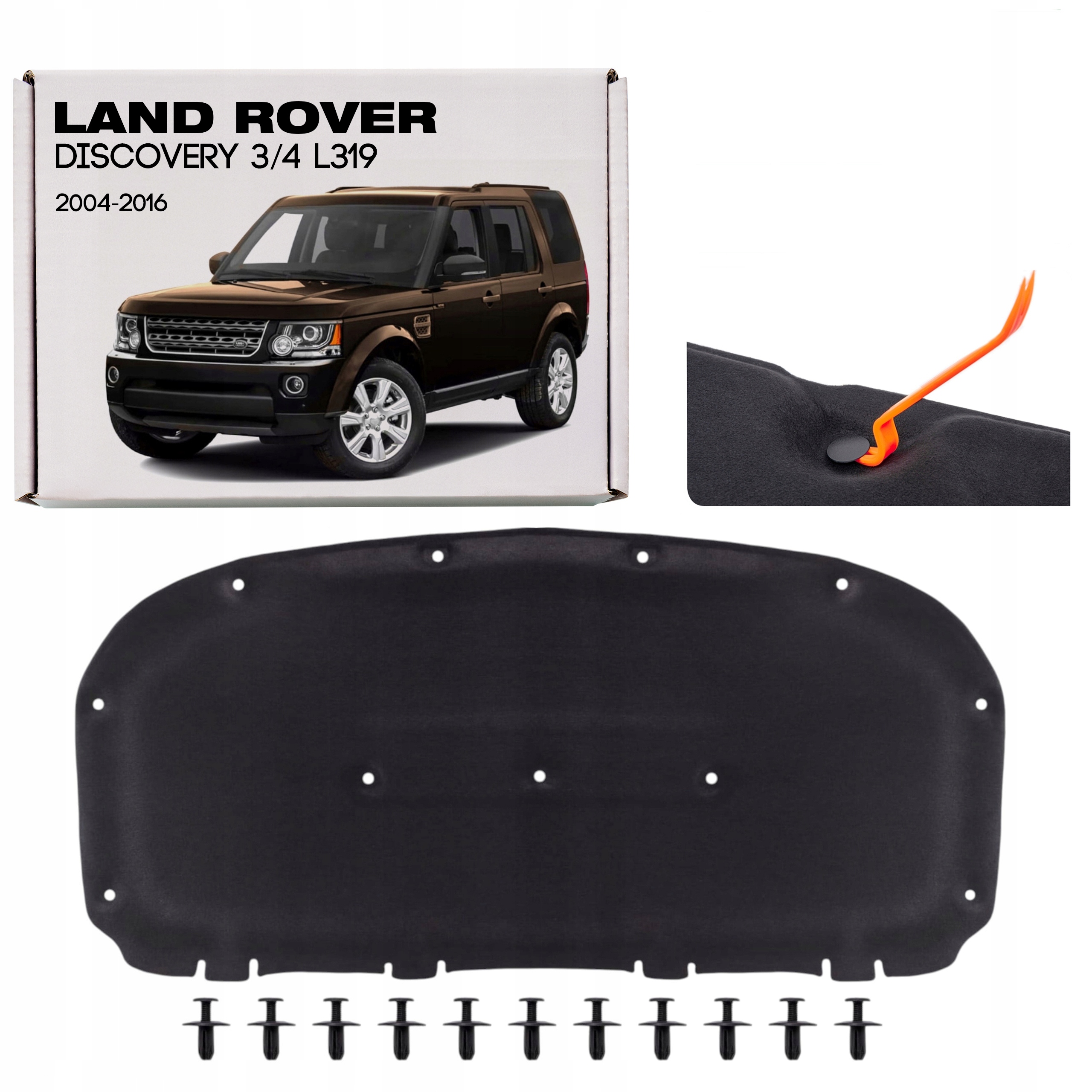 Panserisolasjon/lyddemping Land Rover Discovery 3/4 L319 2004-2016 LR013222 15409254882 main