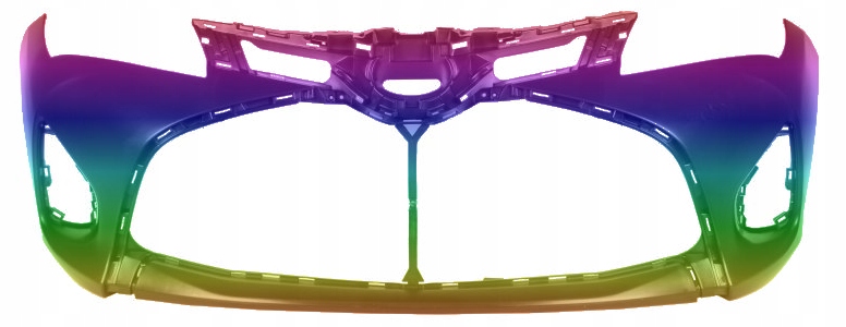 Toyota Yaris III 07/2014–05/2017 frontfanger lakkert i valgfri farge (OEM 52119-0U927) 16302254656 main