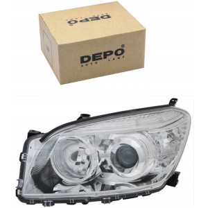 Frontlykt venstre DEPO til Toyota RAV4 III 2006–2013 (til 12.2008) H11/HB3 8117042311 16679427153 main