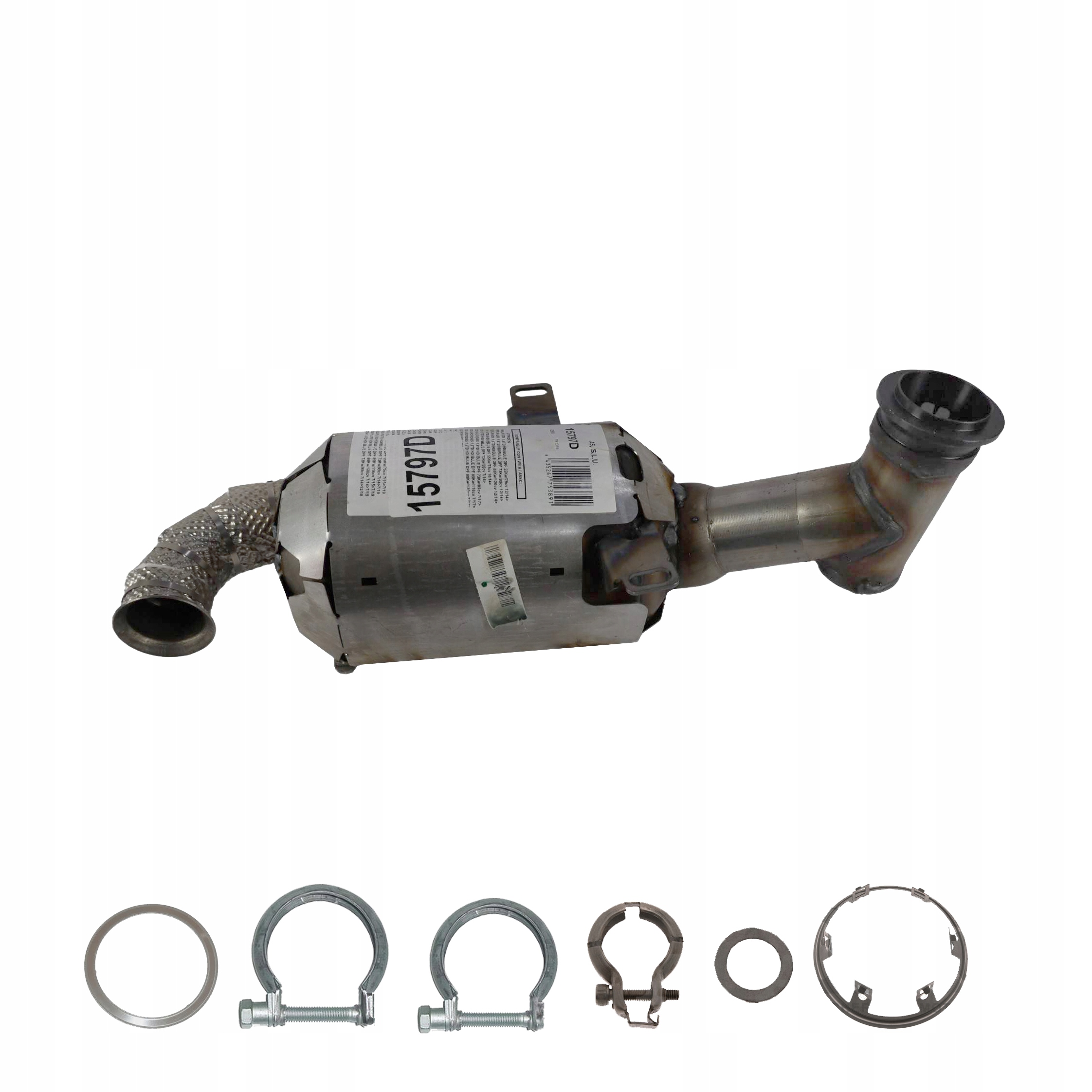 Katalysator foran AS 15797D – Peugeot/Citroen/DS/Opel 1.6 BlueHDi 9805130480 16932997121 main