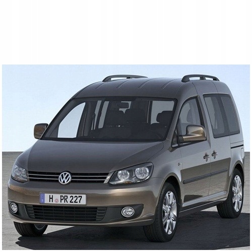Frontfanger VW Caddy 2010–2015 med PDC (6 hull) lakkert i bilens farge 1T0807221MGRU 10192569543 gallery 4