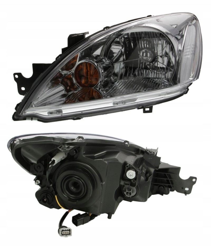 DEPO 214-1172L-LD-EM frontlykt venstre H4 elektrisk, krom (Mitsubishi Lancer 2004-2008) MN161673 13558840529 gallery 6