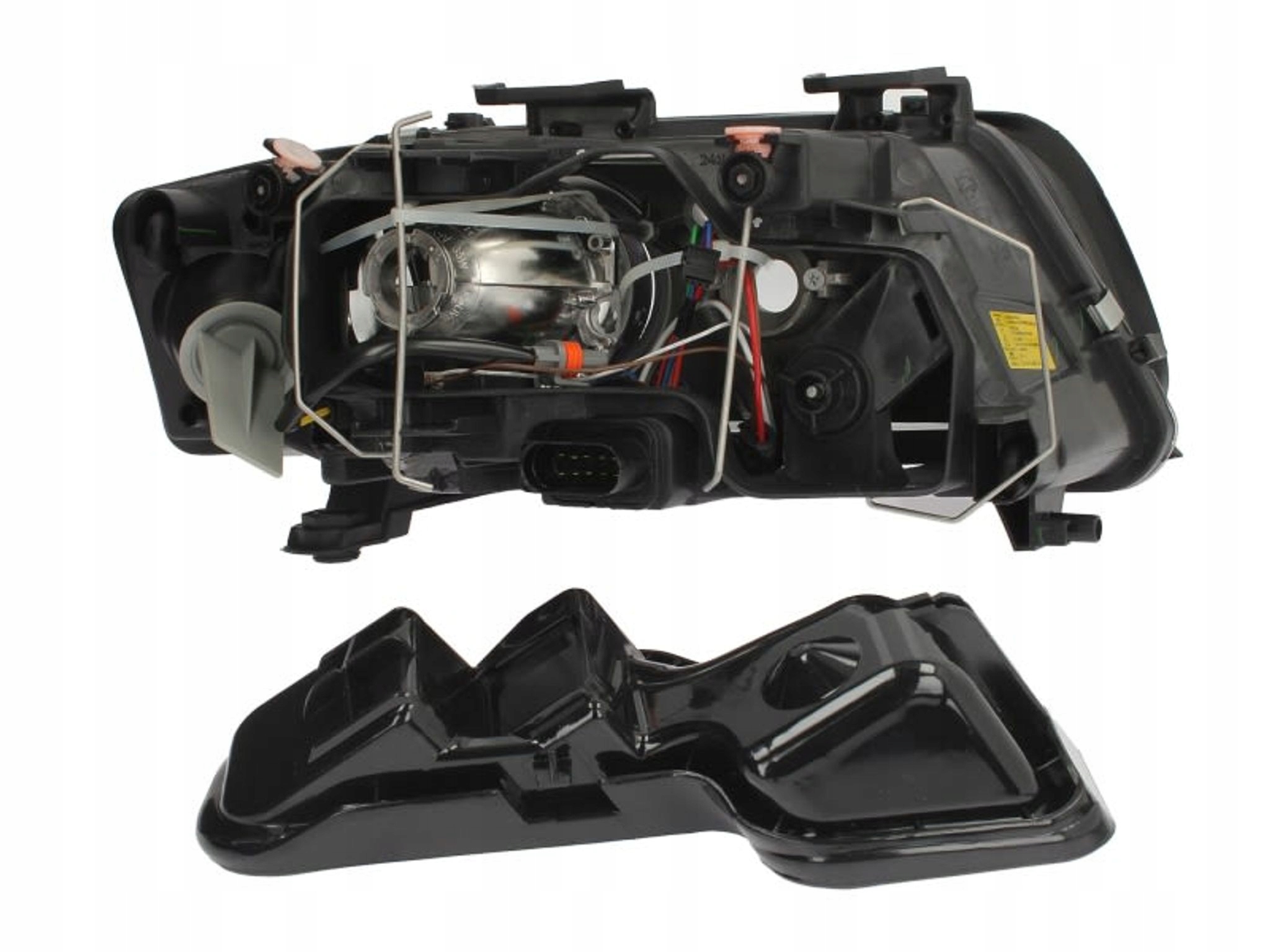 Frontlykt venstre Xenon D2S/H7 Audi A6 C5 (4B) 08/2001-01/2005 441-1194L-LDHEM DEPO 4B0941029R 17800636130 gallery 3