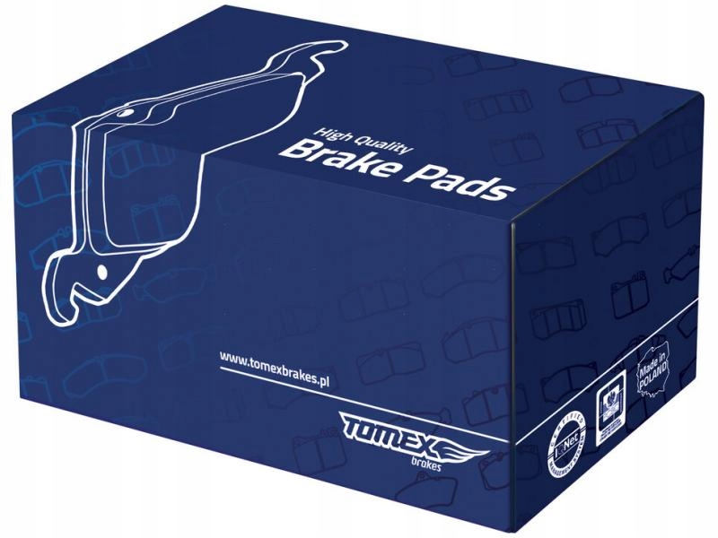 TOMEX Brakes TX 13-96 bremseklosser bak (skivebrems) med slitasjevarsler 18241011098 gallery 2