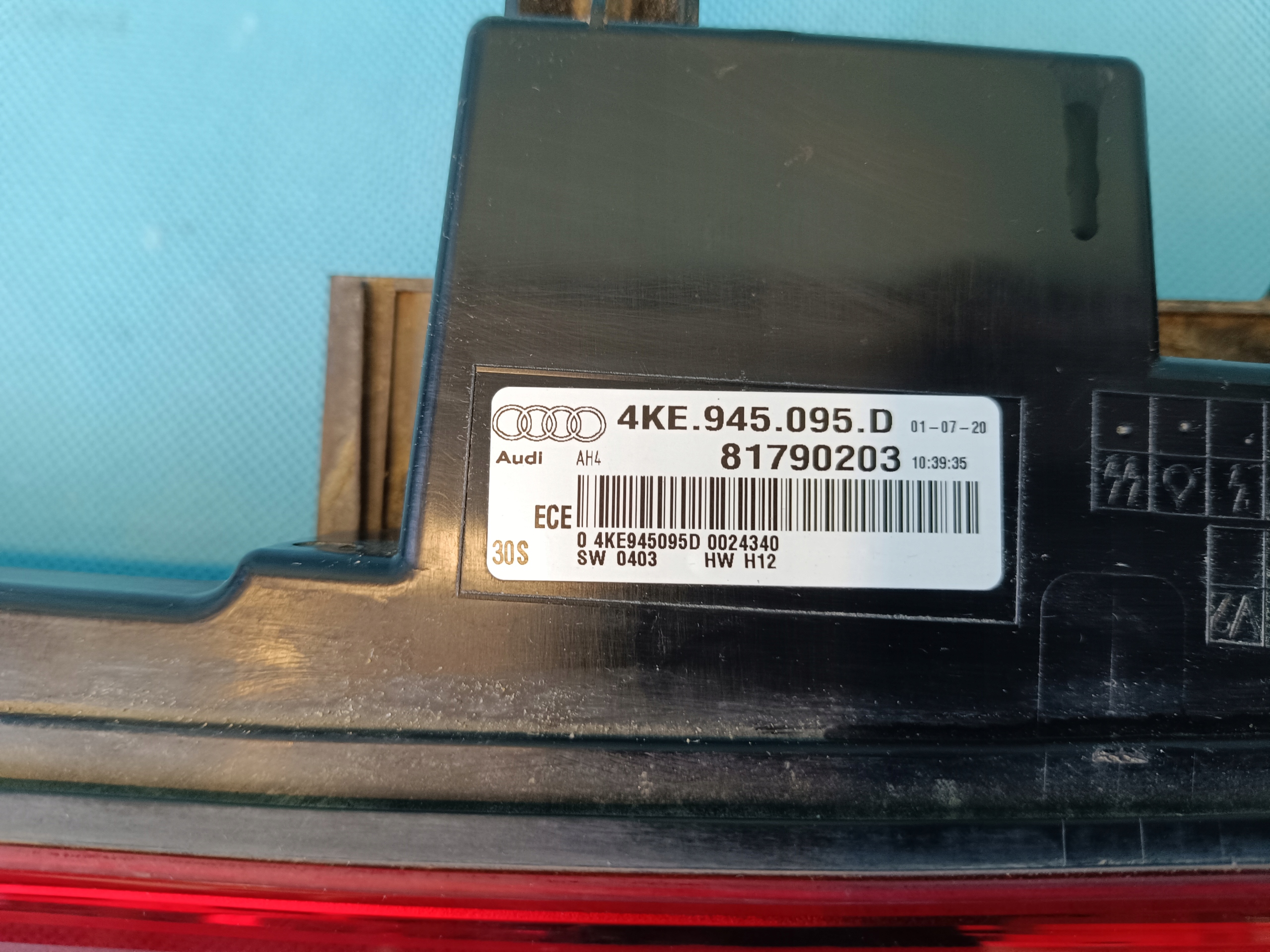 Audi Q8 e-tron 55 quattro 2019 baklampe LED i bakluke (EU) 4KE945095D 18407566235 gallery 14