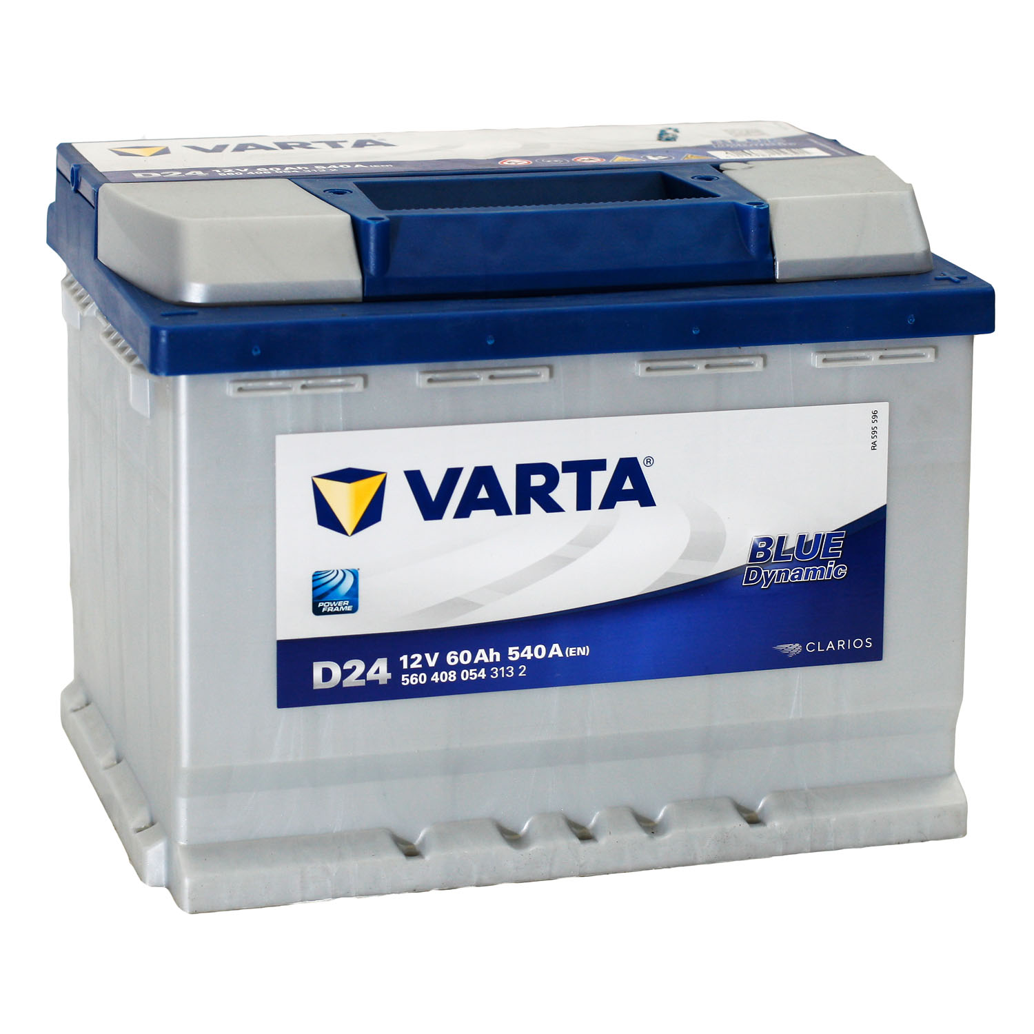 VARTA Blue Dynamic startbatteri 12V 60Ah 540A (242x175x190) høyre + X991451000070 18481654842 gallery 4