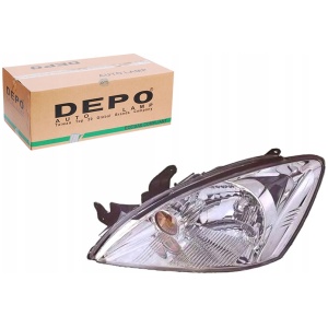 DEPO 214-1172L-LD-EM frontlykt venstre H4 elektrisk, krom (Mitsubishi Lancer 2004-2008) MN161673 13558840529 main