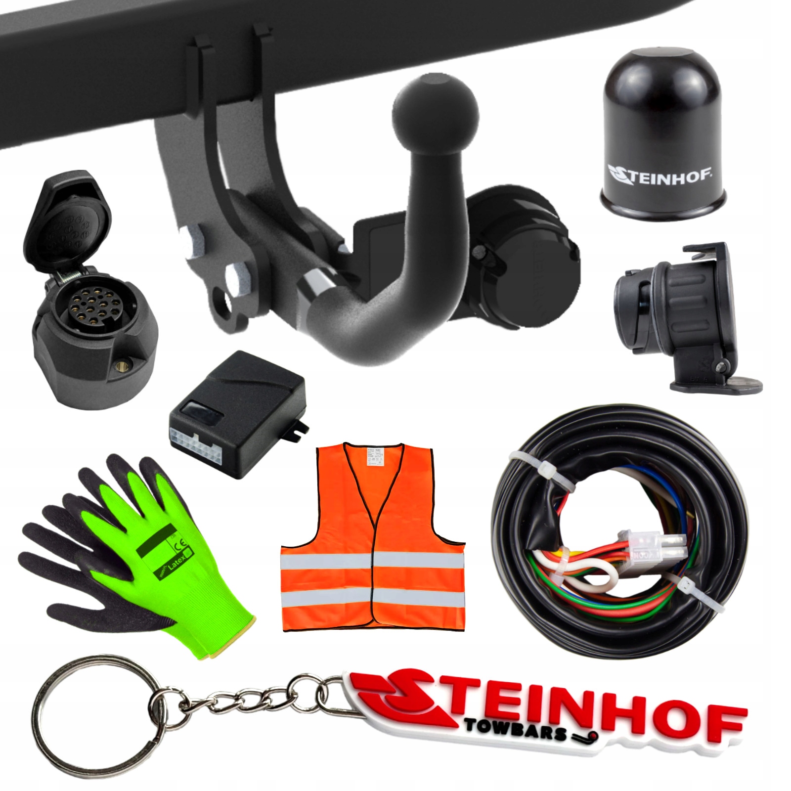 Steinhof tilhengerfeste med avtagbar kule + universell 13-pin til BMW X3 F25 SUV 2010-2017 DOBMWX3F25SUV101713 15102579133 main