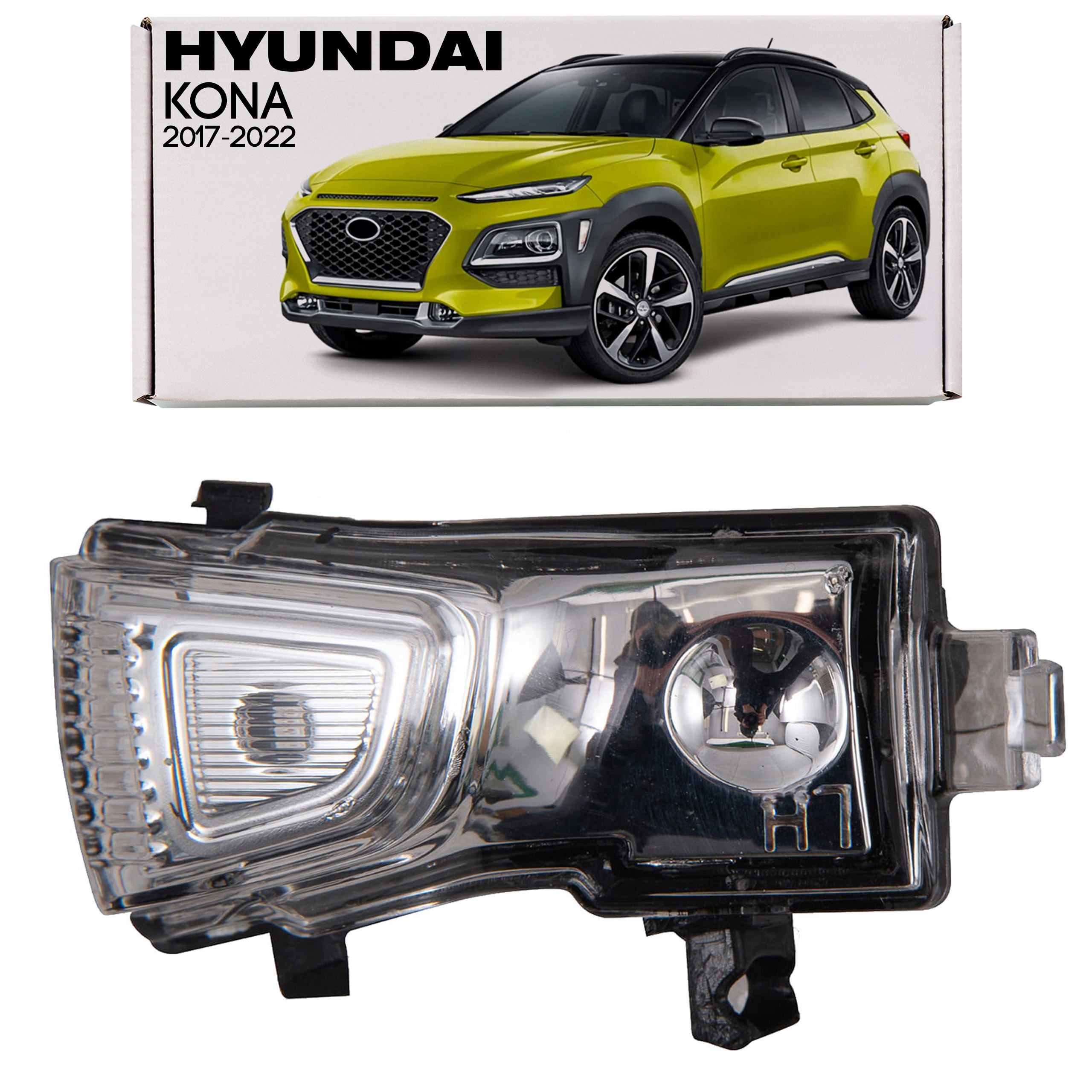 LED blinklys i sidespeil venstre Hyundai Kona I 2017–2022 OEM 87614J9000 17370884936 main