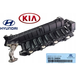 Innsugsmanifold med swirlventil OE 28310 2A804 – Hyundai/Kia 1.4 1.6 1.7 CRDI 18045095829 main