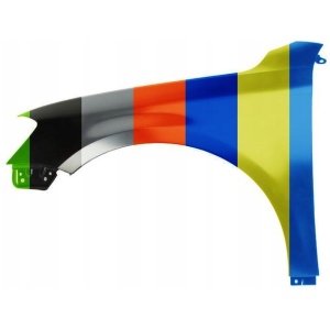 Forskjerm lakkert VW Passat B7 08.2010–12.2015 venstre foran Blic 6504-04-9547311P 3AA821021B 18063301699 main