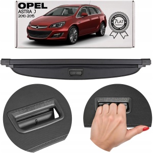 Bagasjeromstrekk (roleta) svart Opel Astra J Sports Tourer 2010–2015 OEM 13320028 18282293623 main