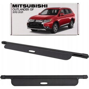 Mitsubishi Outlander III (GF) 2012–2021 bagasjeromsgardin svart – el-bakluke, OEM 7237A146XA 18305996237 main