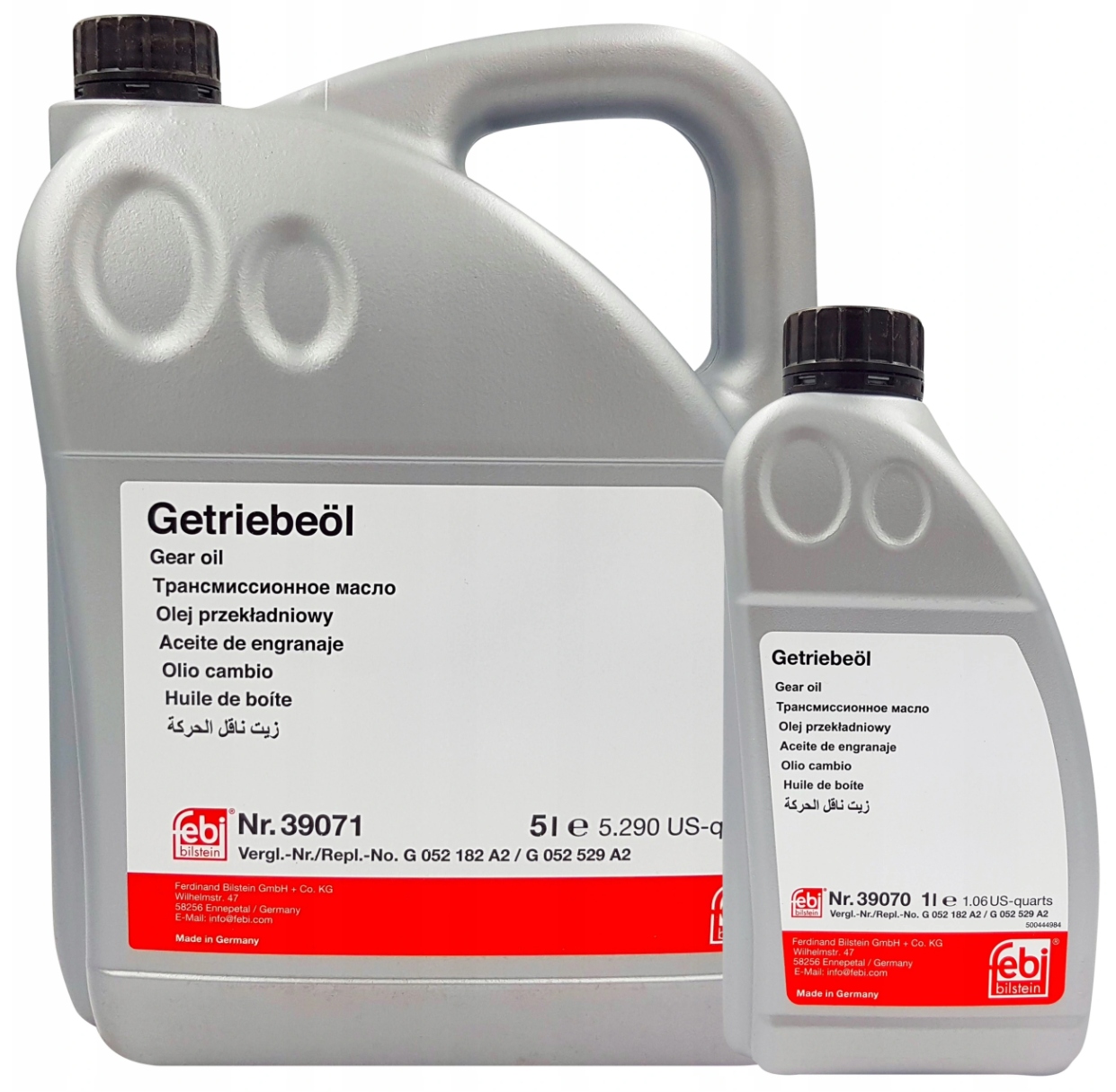 FEBI Powershift-olje WSS-M2C936-A 39071 6L med filter - Bilde 2