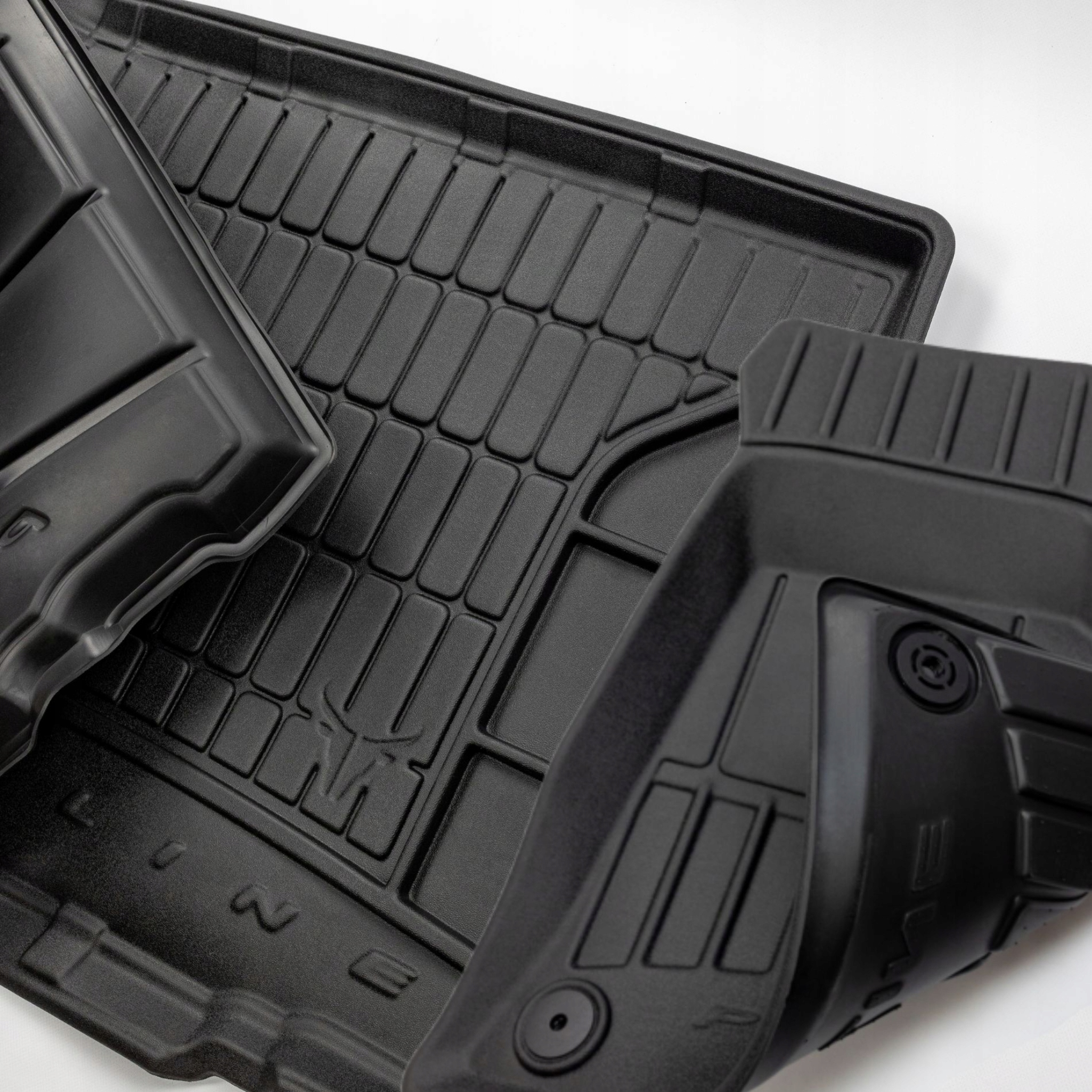 3D gummimattesett + bagasjeromsmatte til Mitsubishi Outlander III 2012-2022 (SUV/PHEV, subwoofer) 13378382234 gallery 2