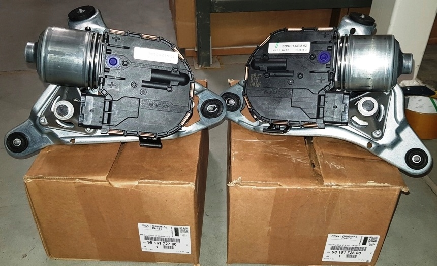 PSA originale viskermotorer venstre + høyre til Peugeot 508 I – 9816172780 / 9816172680 14481563096 gallery 6