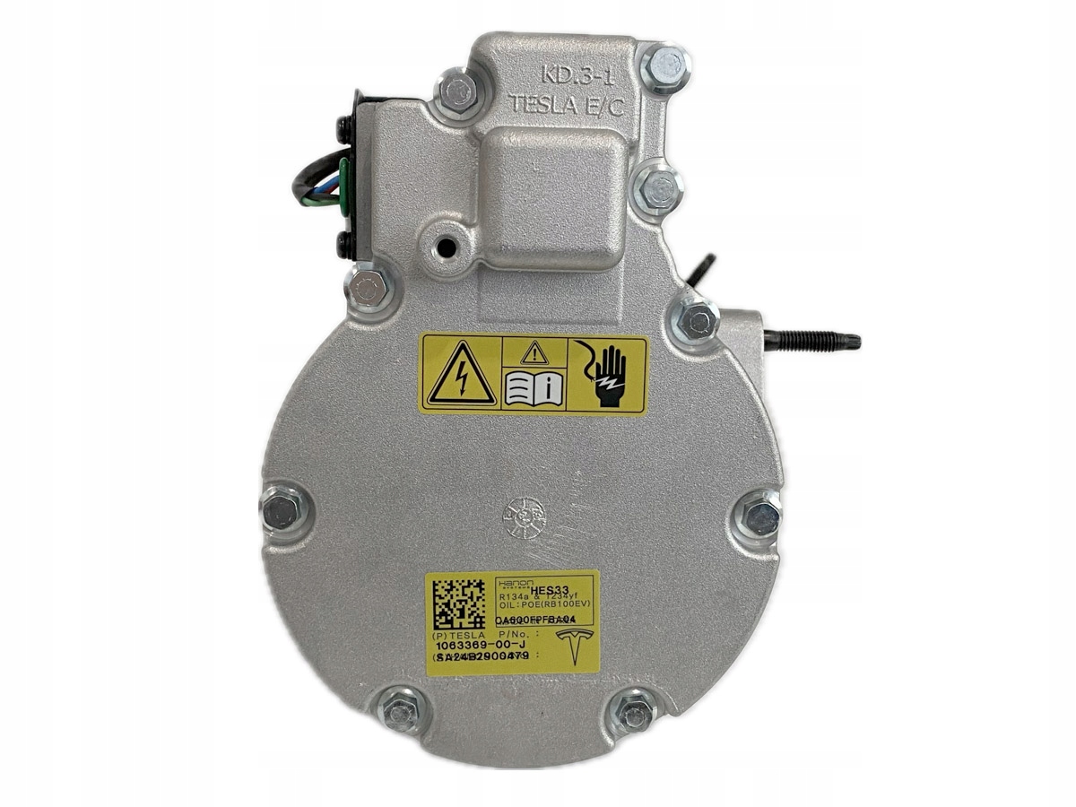 Tesla Model S (P85) AC-kompressor OEM 1063369-00-G / 1063369-00-F (Hanon) 17304008422 gallery 5