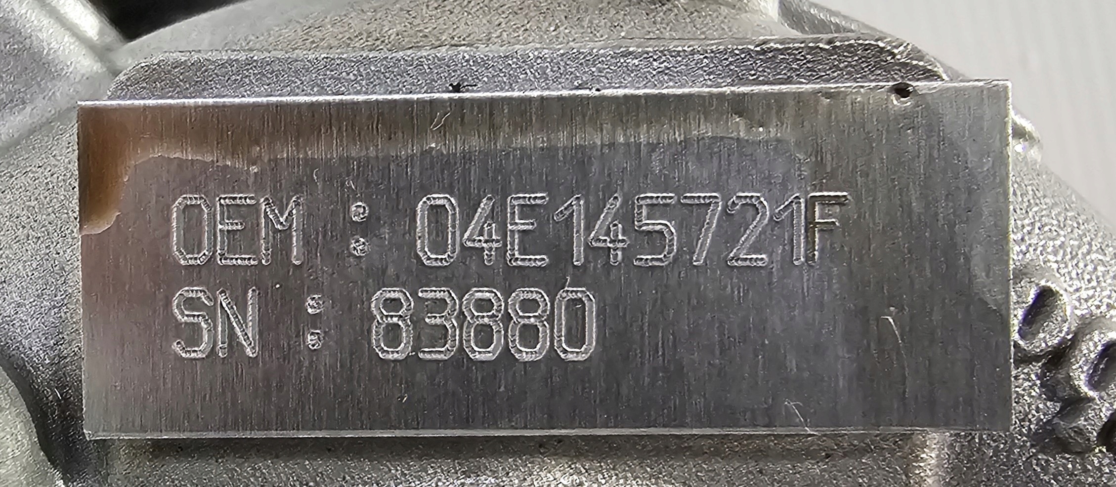 Regenerert turbolader 04E145721 til VW/Audi/Skoda/Seat 1.4 TFSI/TSI 17811881482 gallery 2