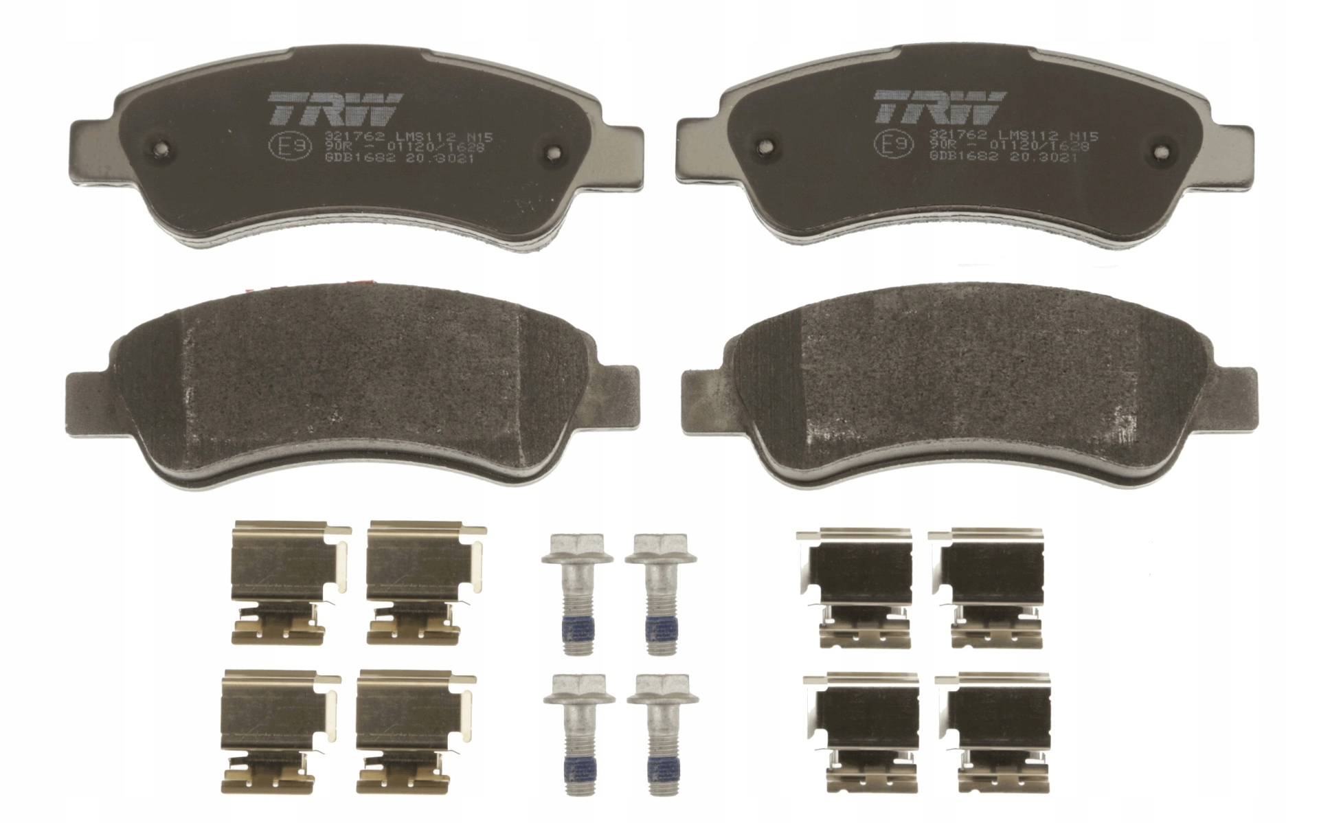 TRW GDB1682 Bremseklosser bak Fiat Ducato 2006– 77364016 18093309491 gallery 2