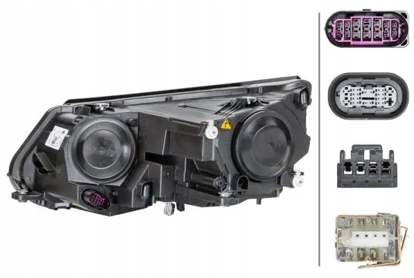 HELLA høyre frontlykt Bi-Xenon D3S/H7 12V 1ZS 010 748-321 (VW Tiguan 5N_) 5N1941754B 18579754044 gallery 2