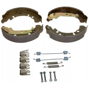 Bremsesko bak + monteringssett (fjærer) til Toyota Yaris P13/P9 – 203 mm, Lockheed 044950D040 12781730102 main