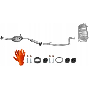 Eksosanlegg Suzuki Jimny 1.3 4x4 63kW Hatchback fra 08/2004 – OE 1426084A01 1430084A02 13097496182 main