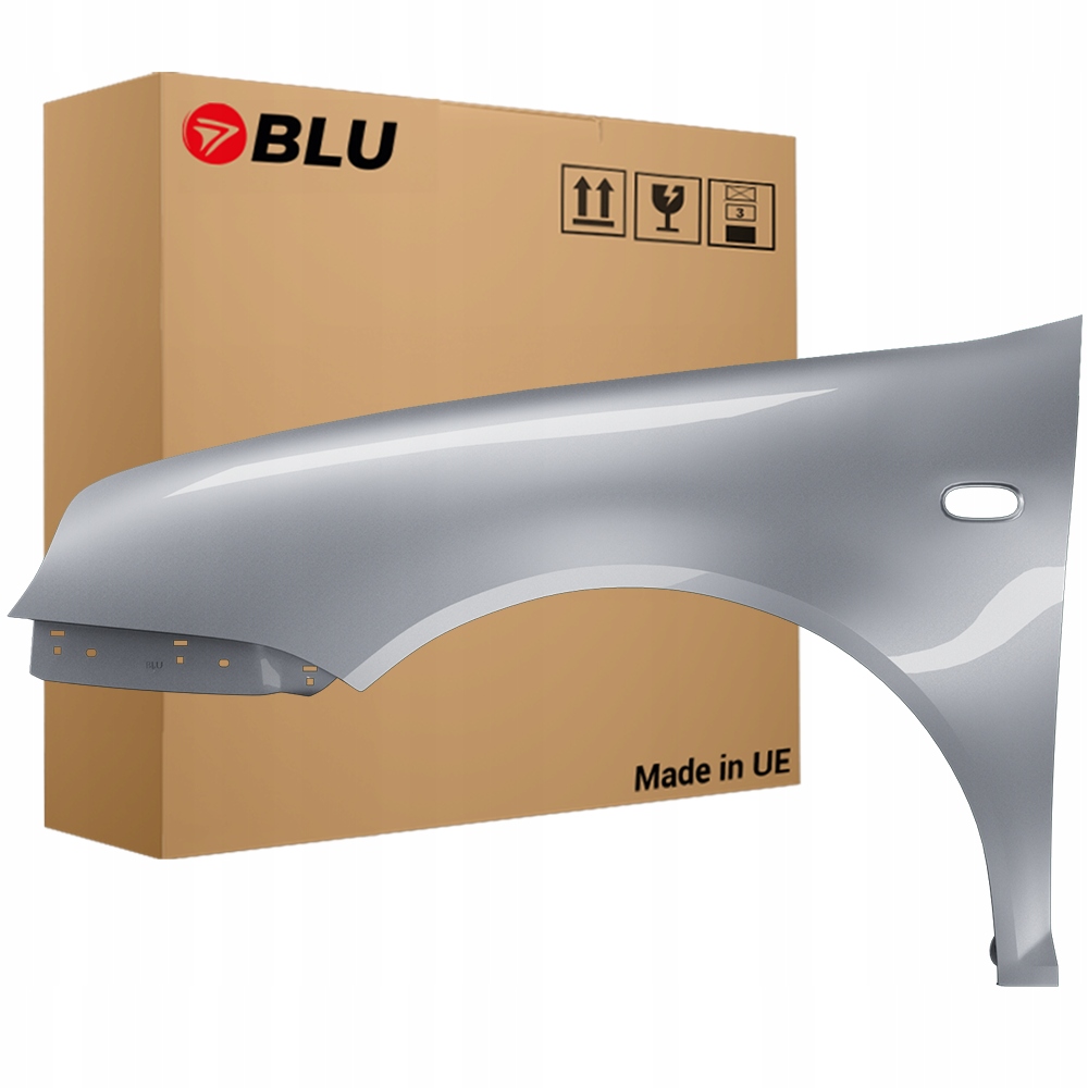 BLU forskjerm VW Golf IV (1997–2006) venstre foran, sølv LA7W ReflexSilber 1J0821021 17005328058 main