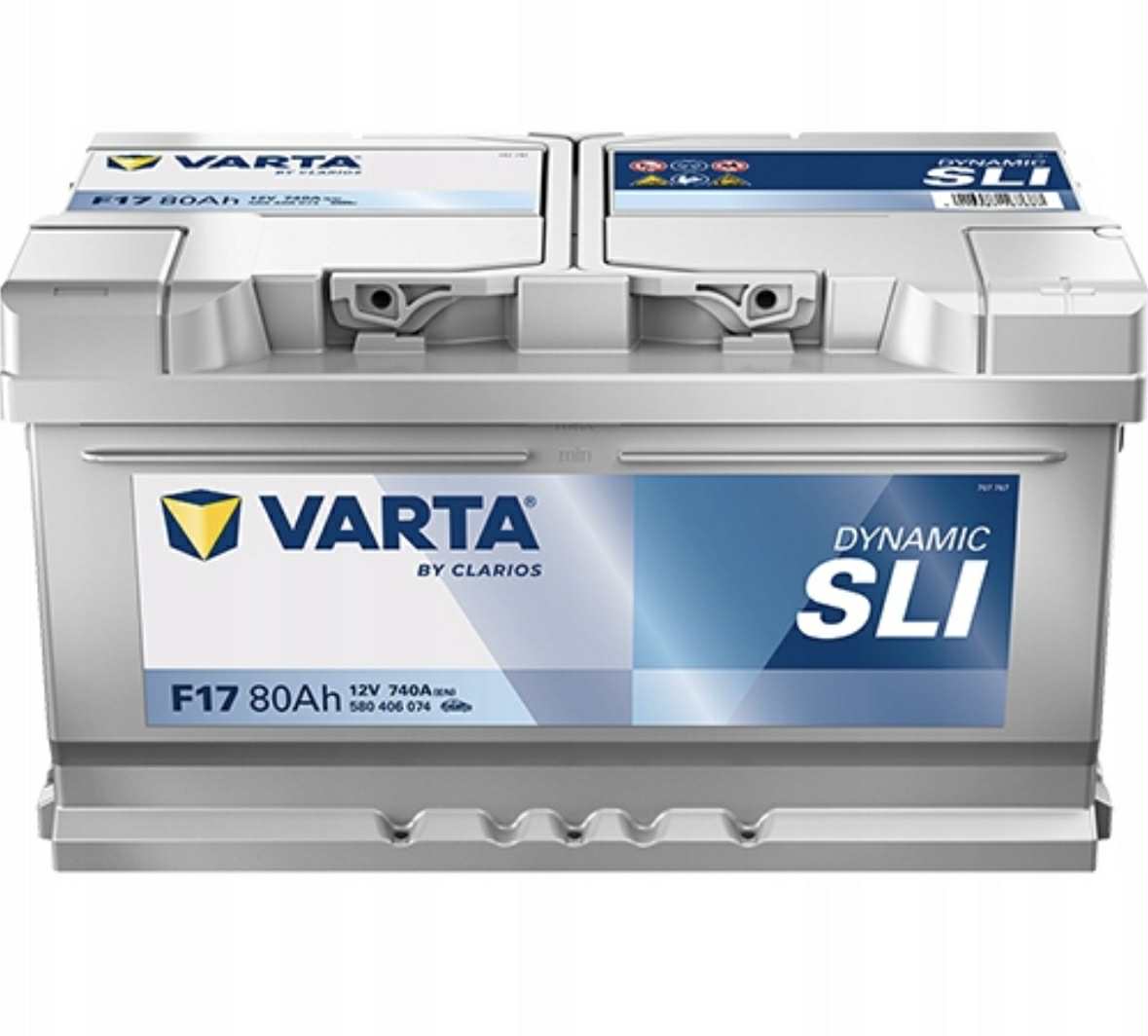 Varta Dynamic SLI F17 bilbatteri 80Ah 740A, P+ 315x175x175 1682038 17409421859 main