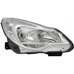 TYC høyre frontlykt med elektrisk motor H7/H1 (20-12629-05-2) Opel Corsa D 95515474 17409896495 main