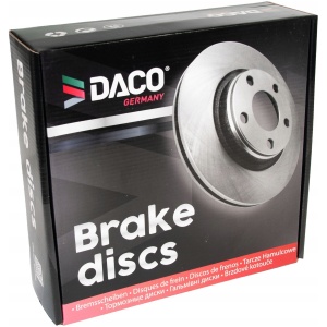 DACO GERMANY bremseskive bak 272x10 mm (solid) – kode 600205 5Q0615601D 17739182261 main